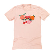 Group of Smiley Fruit - Unisex Tee Little Mama Shirt Shop
