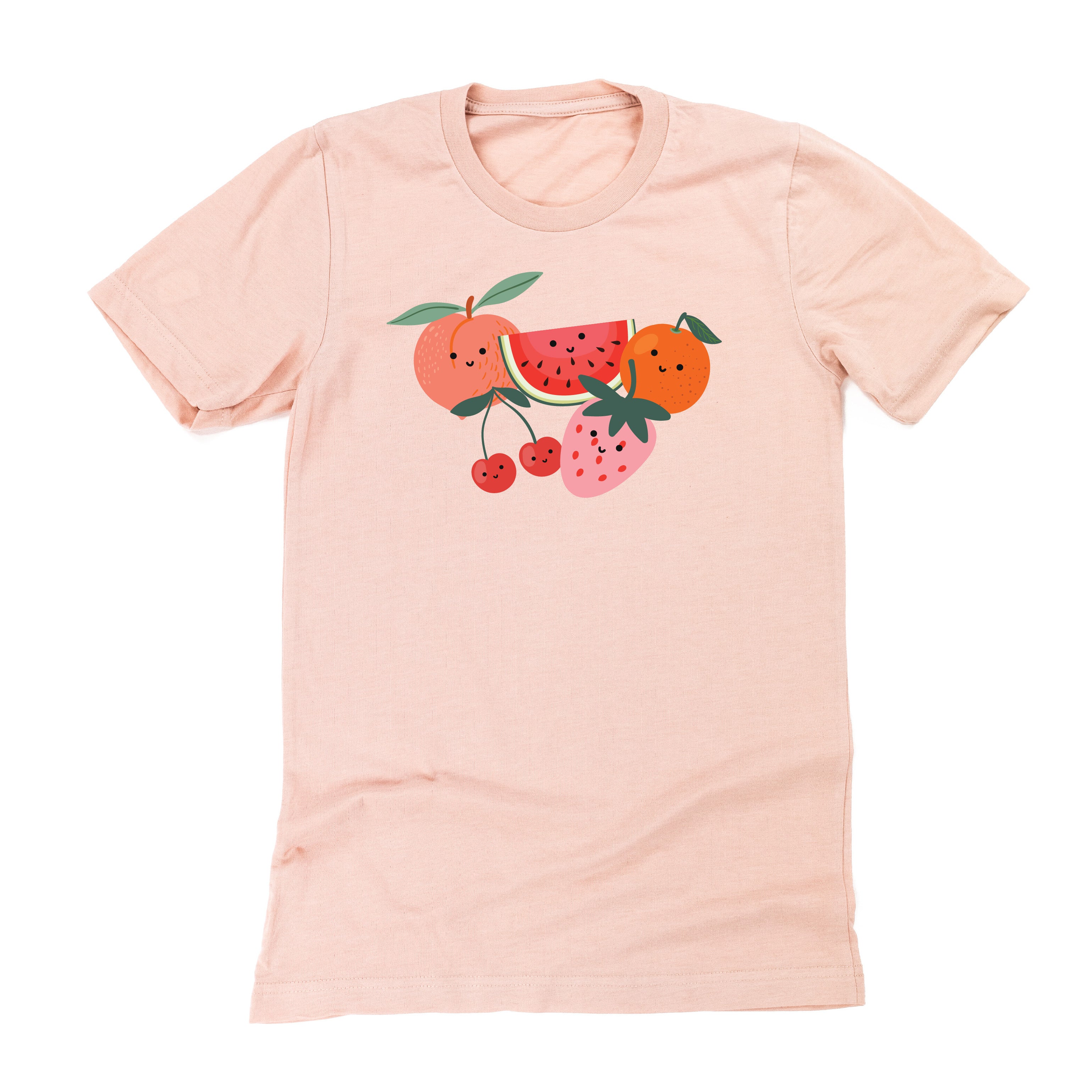 Group of Smiley Fruit - Unisex Tee Little Mama Shirt Shop