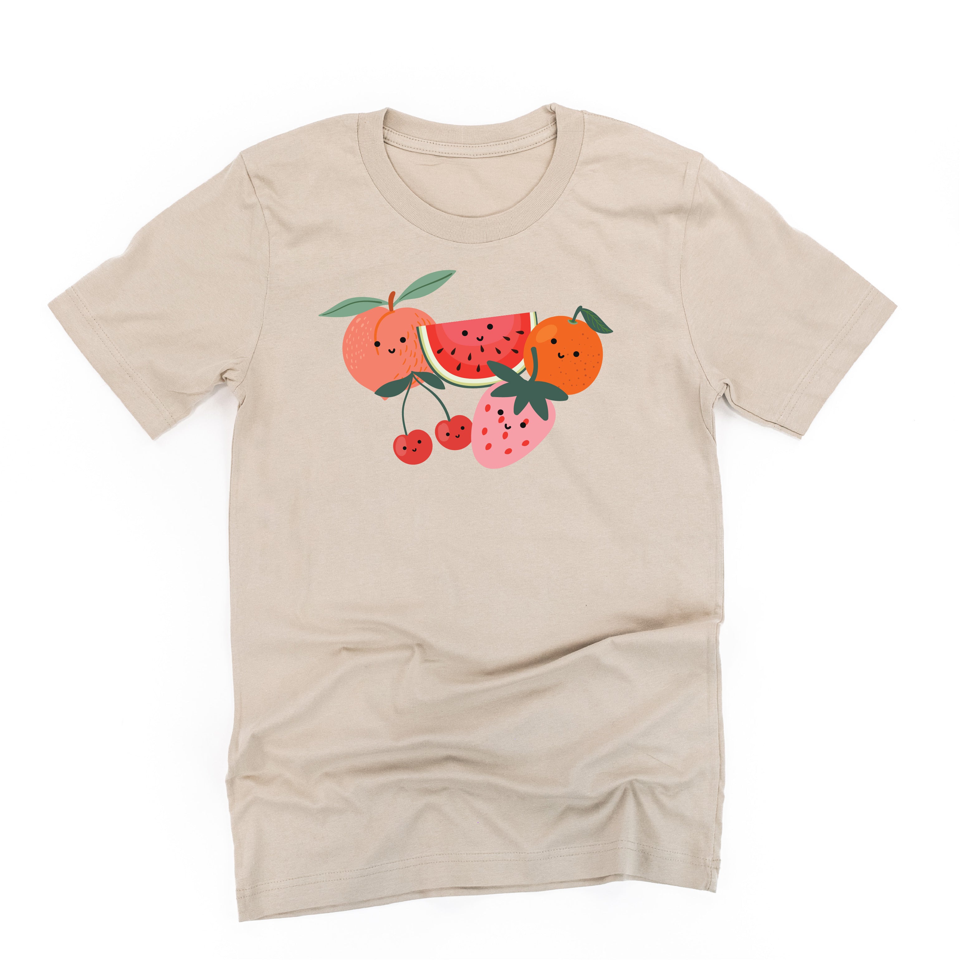Group of Smiley Fruit - Unisex Tee Little Mama Shirt Shop