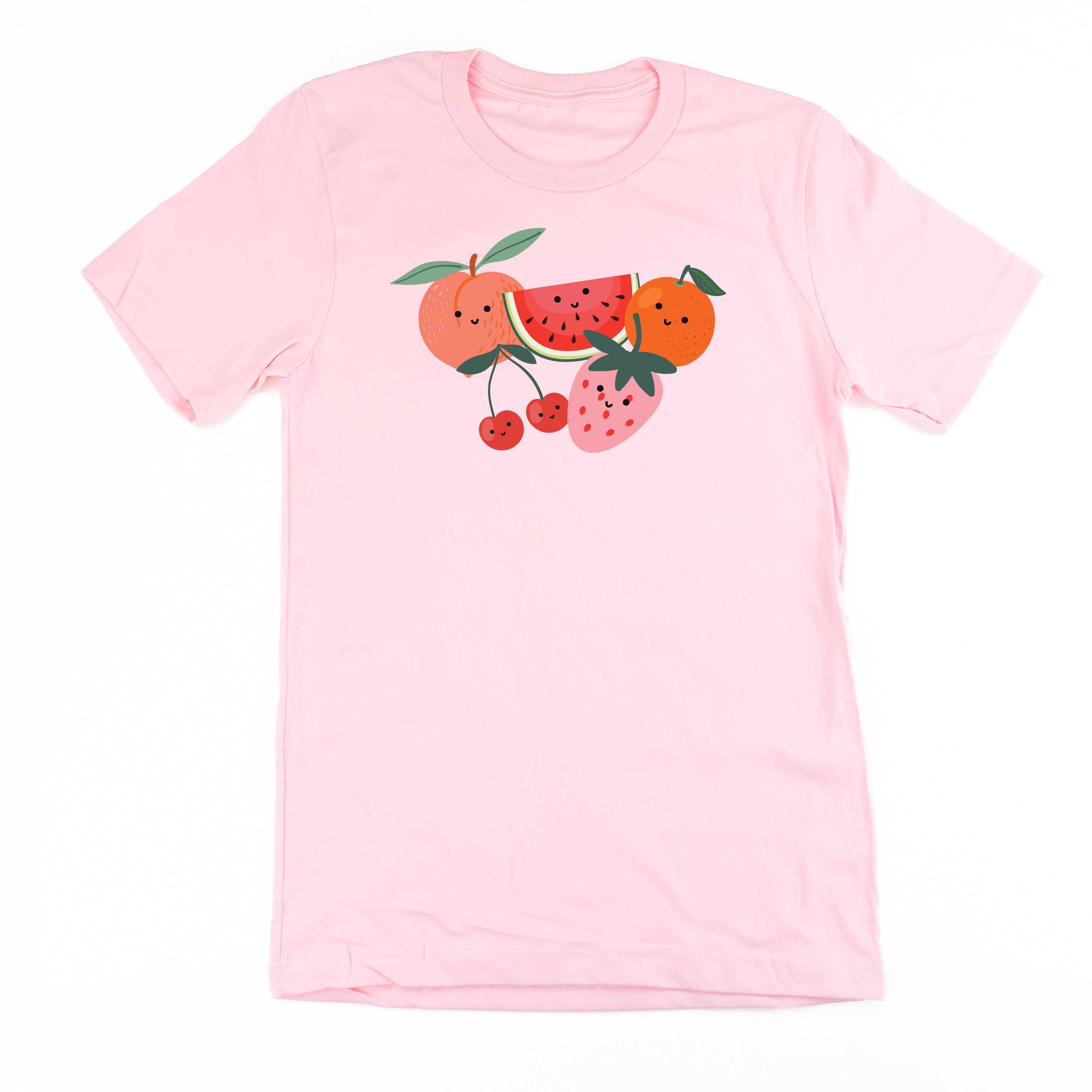 Group of Smiley Fruit - Unisex Tee Little Mama Shirt Shop