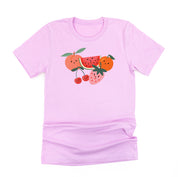 Group of Smiley Fruit - Unisex Tee Little Mama Shirt Shop