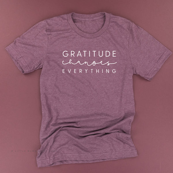 Gratitude Changes Everything - Unisex Tee