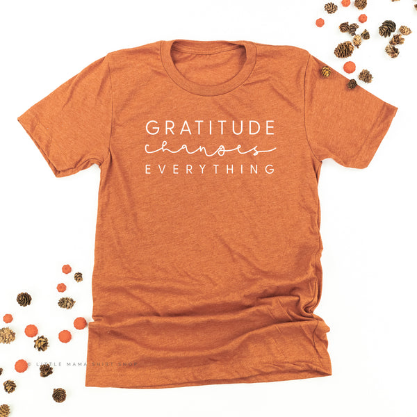 Gratitude Changes Everything - Unisex Tee