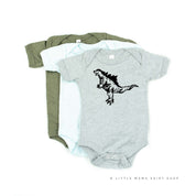 Godzilla - Hand Drawn Child Shirt Little Mama Shirt Shop