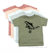Godzilla - Hand Drawn Child Shirt Little Mama Shirt Shop
