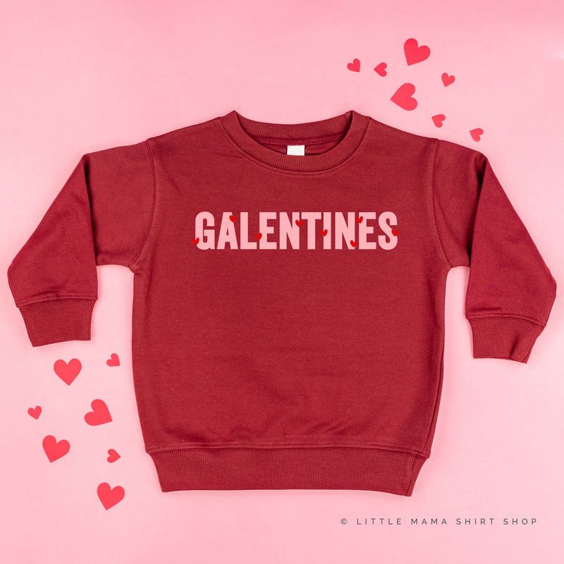 Galentines - Mini Hearts - Child Sweater