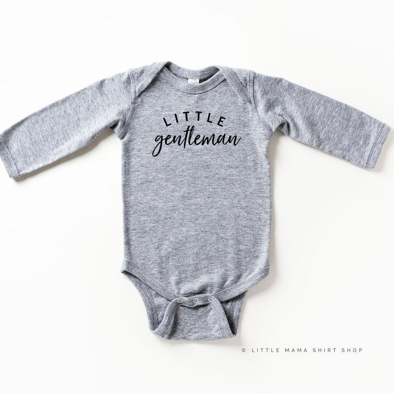 Little Gentleman - Original Design - Long Sleeve Child Shirt