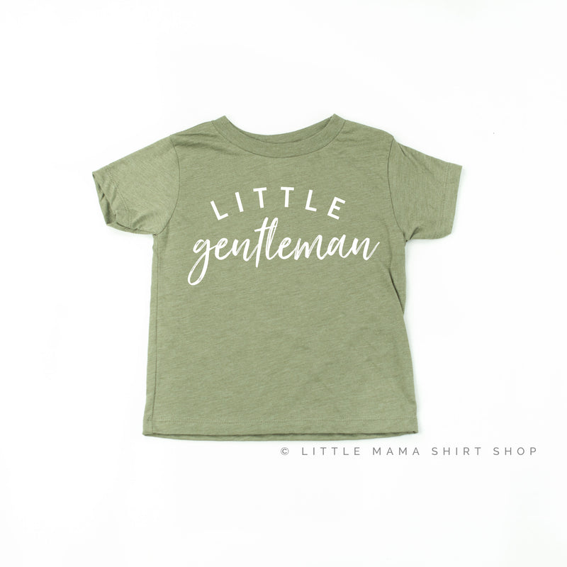 Raising a Little Gentleman (Singular) / Little Gentleman - Original Design - Set of 2 Shirts