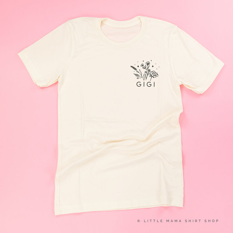 GIGI - Bouquet - Pocket Size ﻿- Unisex Tee