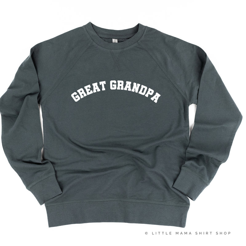 GREAT GRANDPA (Varsity) - Lightweight Pullover Sweater