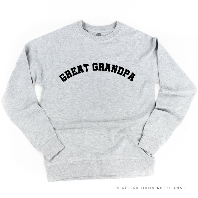 GREAT GRANDPA (Varsity) - Lightweight Pullover Sweater