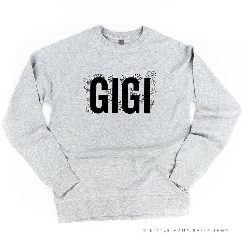 GIGI - Floral - Lightweight Pullover Sweater