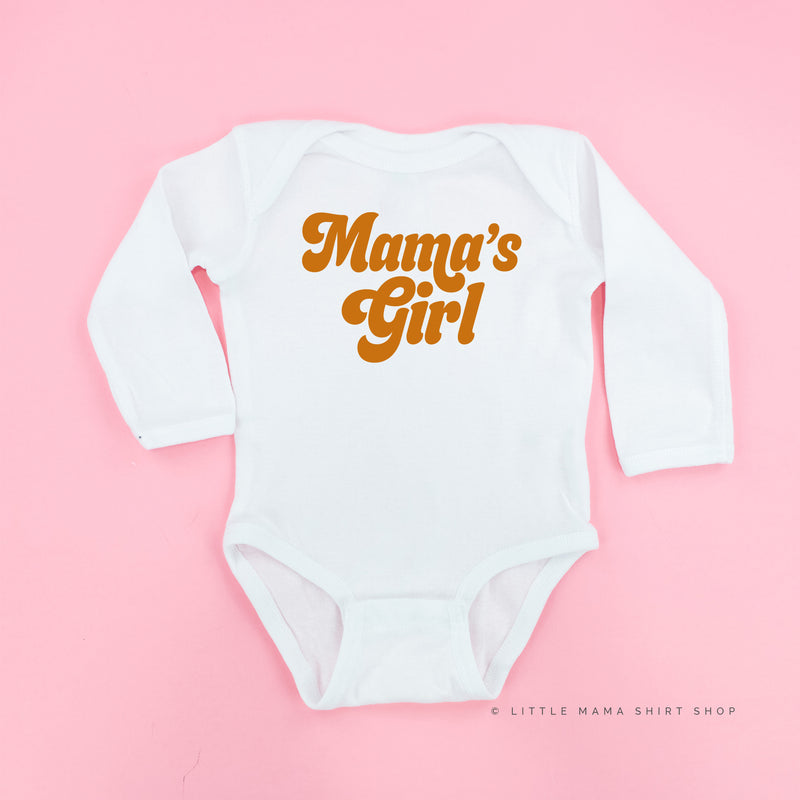 Retro Mama's Girl - Long Sleeve Child Shirt