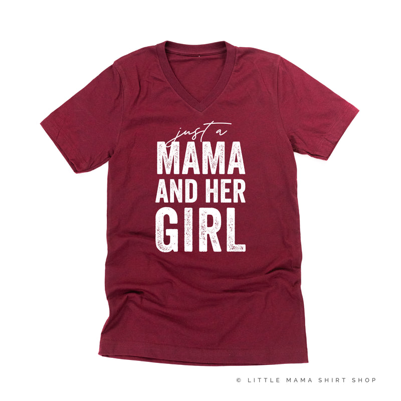 Just a Mama and Her Girl (Singular) - Original Design - Unisex Tee