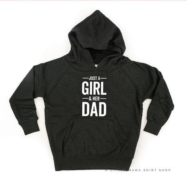 Just a Girl and Her Dad - Child Hoodie
