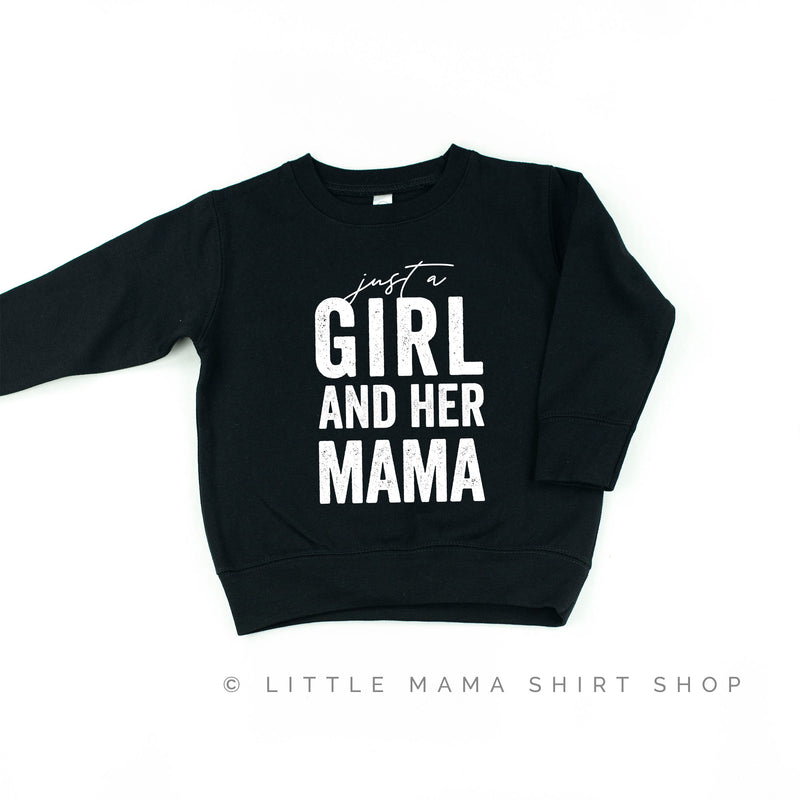 Just a Girl and Her Mama - Original Design - Child Sweater