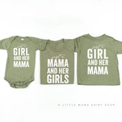 Just a Mama and Her Girls - Set of 3 Shirts Little Mama Shirt Shop