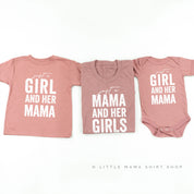 Just a Mama and Her Girls - Set of 3 Shirts Little Mama Shirt Shop