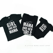 Just a Mama and Her Girls - Set of 3 Shirts Little Mama Shirt Shop