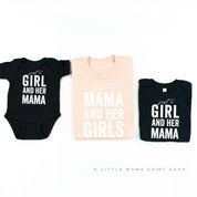 Just a Mama and Her Girls - Set of 3 Shirts Little Mama Shirt Shop