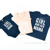 Just a Mama and Her Girls - Set of 3 Shirts Little Mama Shirt Shop