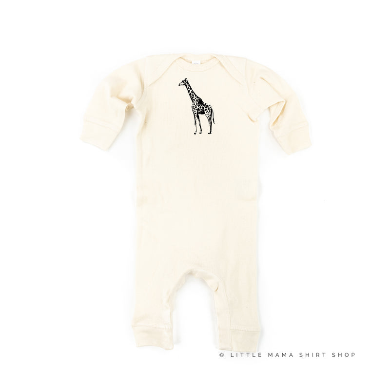 GIRAFFE - One Piece Baby Sleeper