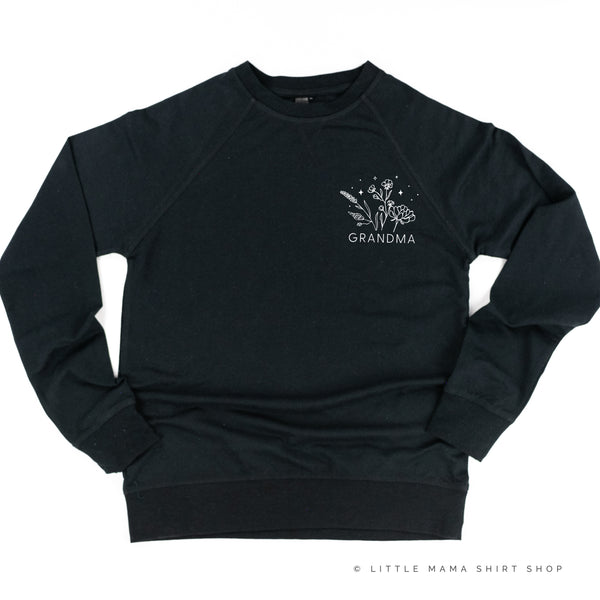 GRANDMA - Bouquet - Pocket Size ﻿- Lightweight Pullover Sweater