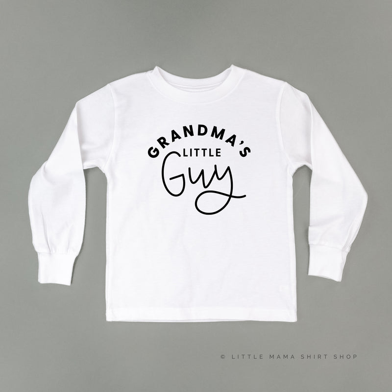 Grandma's Little Guy - Long Sleeve Child Shirt