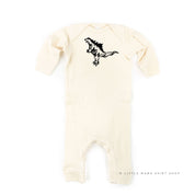 Godzilla - One Piece Baby Sleeper Little Mama Shirt Shop
