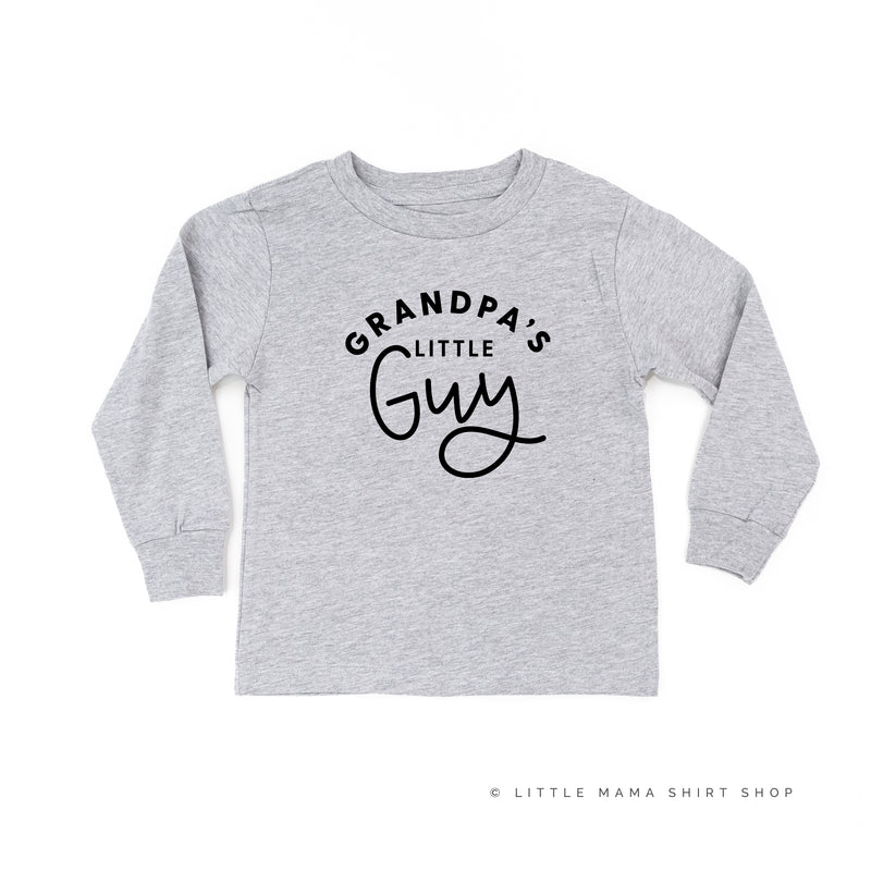 Grandpa's Little Guy - Long Sleeve Child Shirt