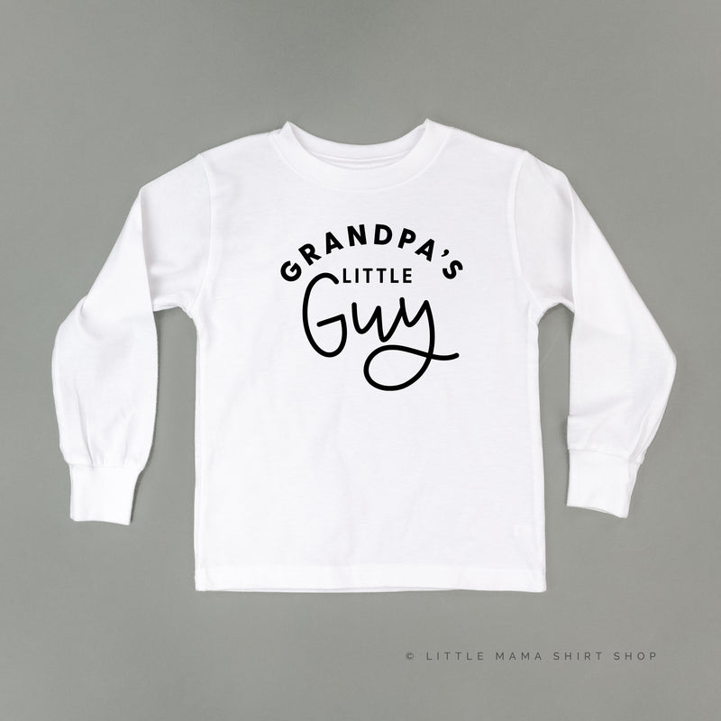 Grandpa's Little Guy - Long Sleeve Child Shirt