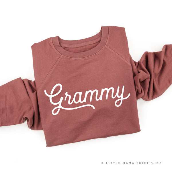 Grammy - (Script) - Lightweight Pullover Sweater