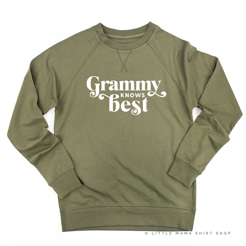Grammy Knows Best - Lightweight Pullover Sweater