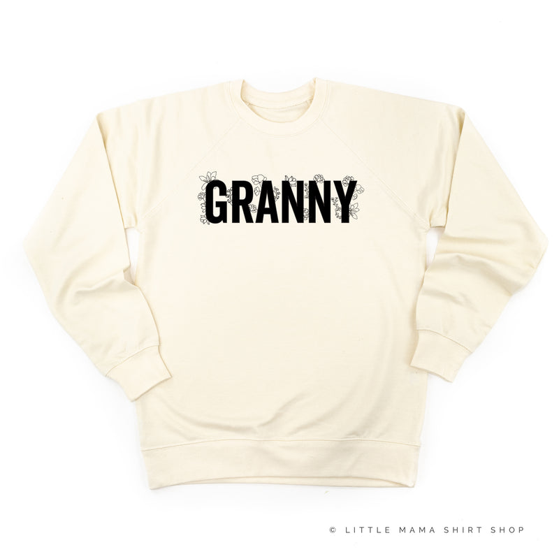 GRANNY - Floral - Lightweight Pullover Sweater