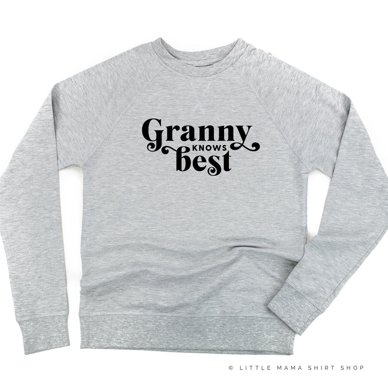 Granny Knows Best - Lightweight Pullover Sweater