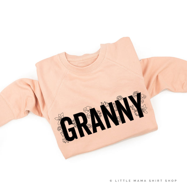 GRANNY - Floral - Lightweight Pullover Sweater