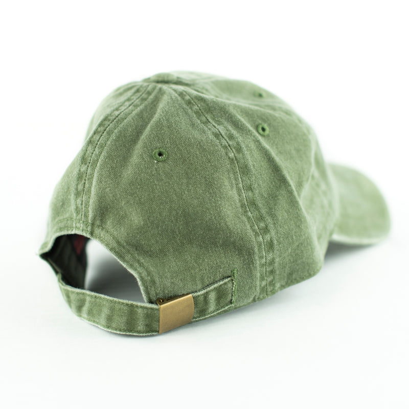 Grateful - Olive Green Baseball Cap