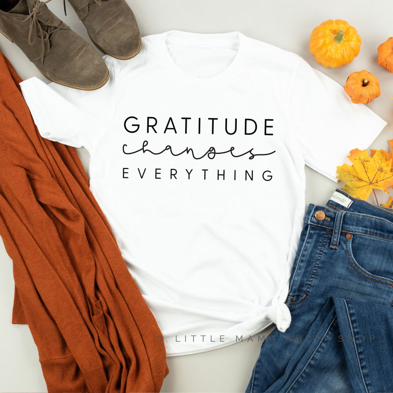 Gratitude Changes Everything - Unisex Tee