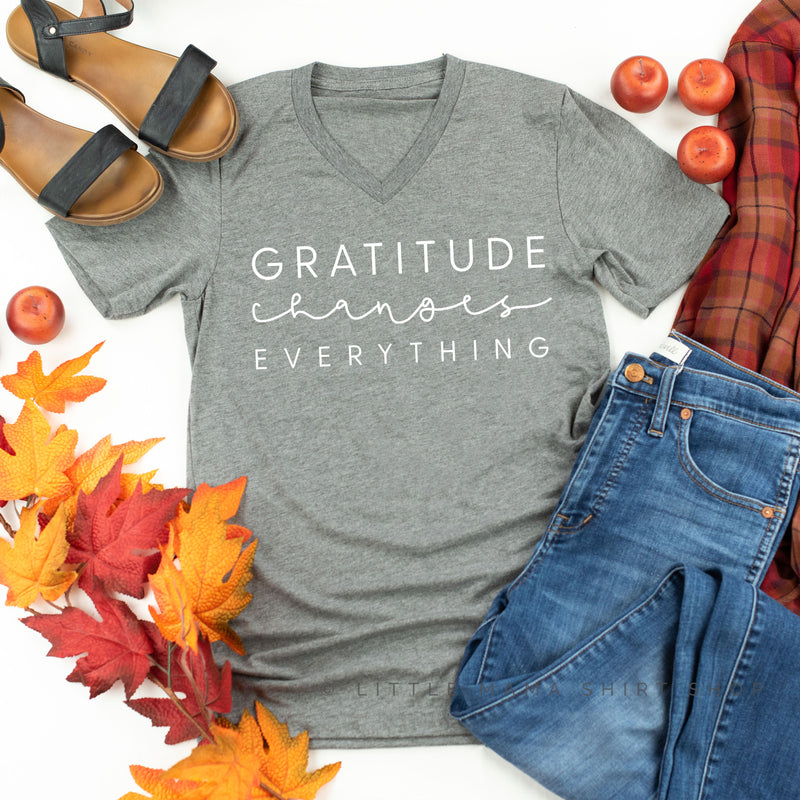 Gratitude Changes Everything - Unisex Tee