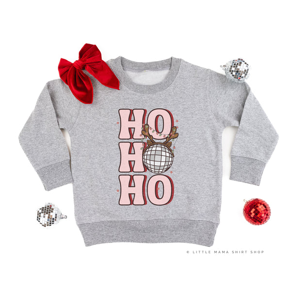 Ho Ho Ho - Disco Ball - Child Sweater