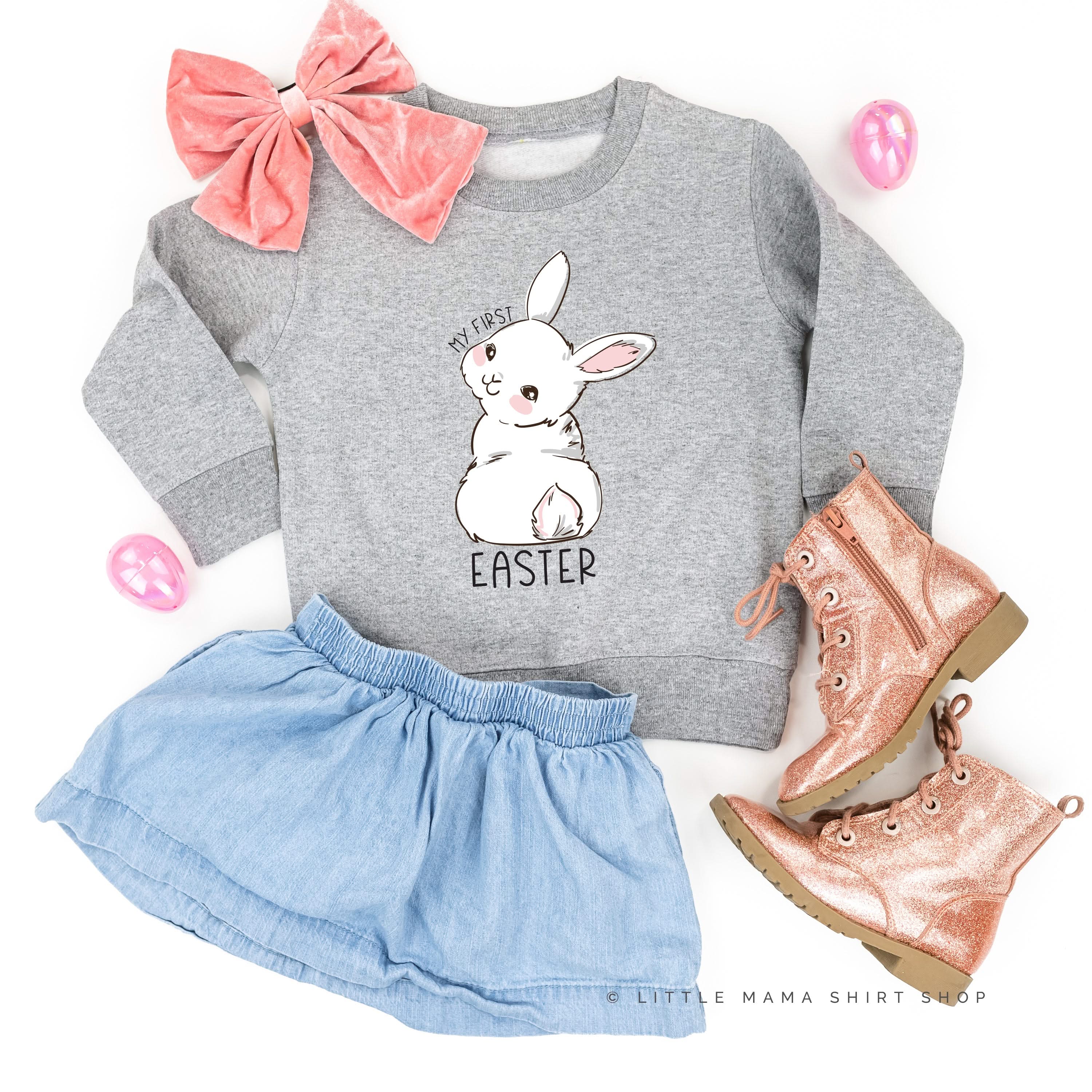 My First Easter - Child Sweater Little Mama Shirt Shop