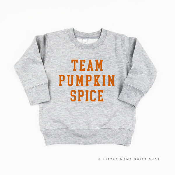 TEAM PUMPKIN SPICE - Child Sweater