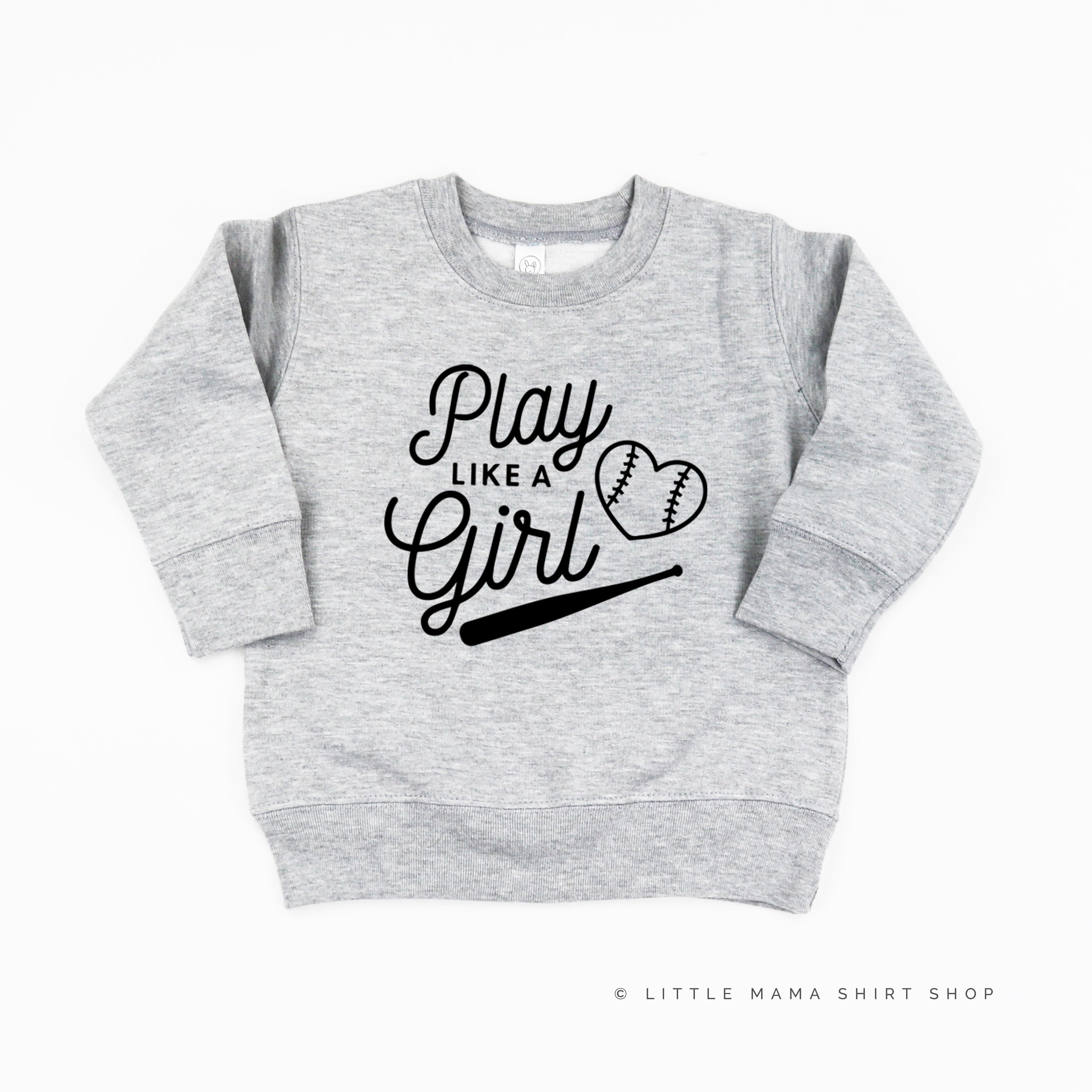 Play Like a Girl - Child Sweater Little Mama Shirt Shop