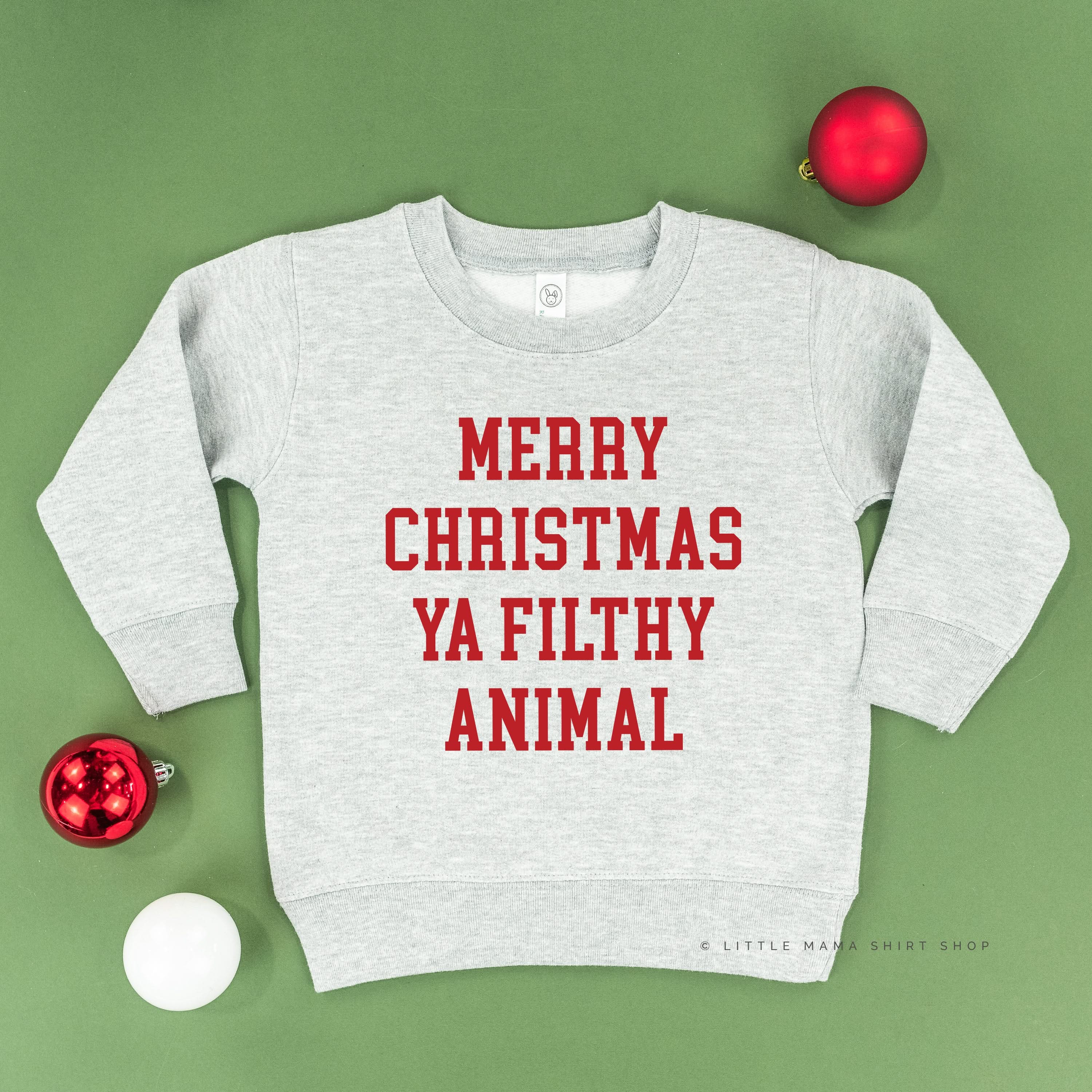 Merry Christmas Ya Filthy Animal - Child Sweater