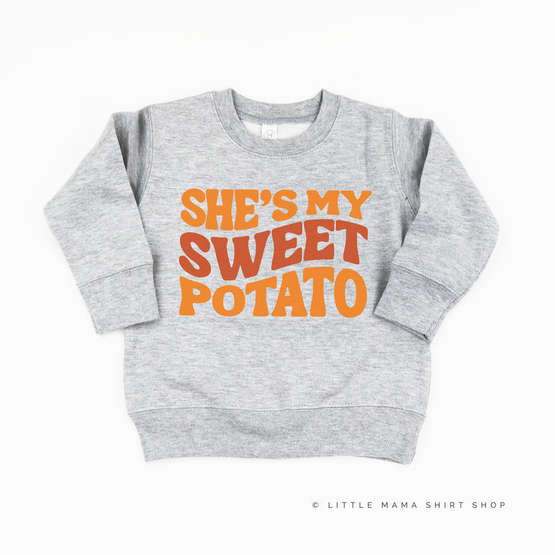 She's My Sweet Potato - Child Sweater