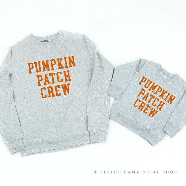 PUMPKIN PATCH CREW - Set of 2 Matching Sweaters