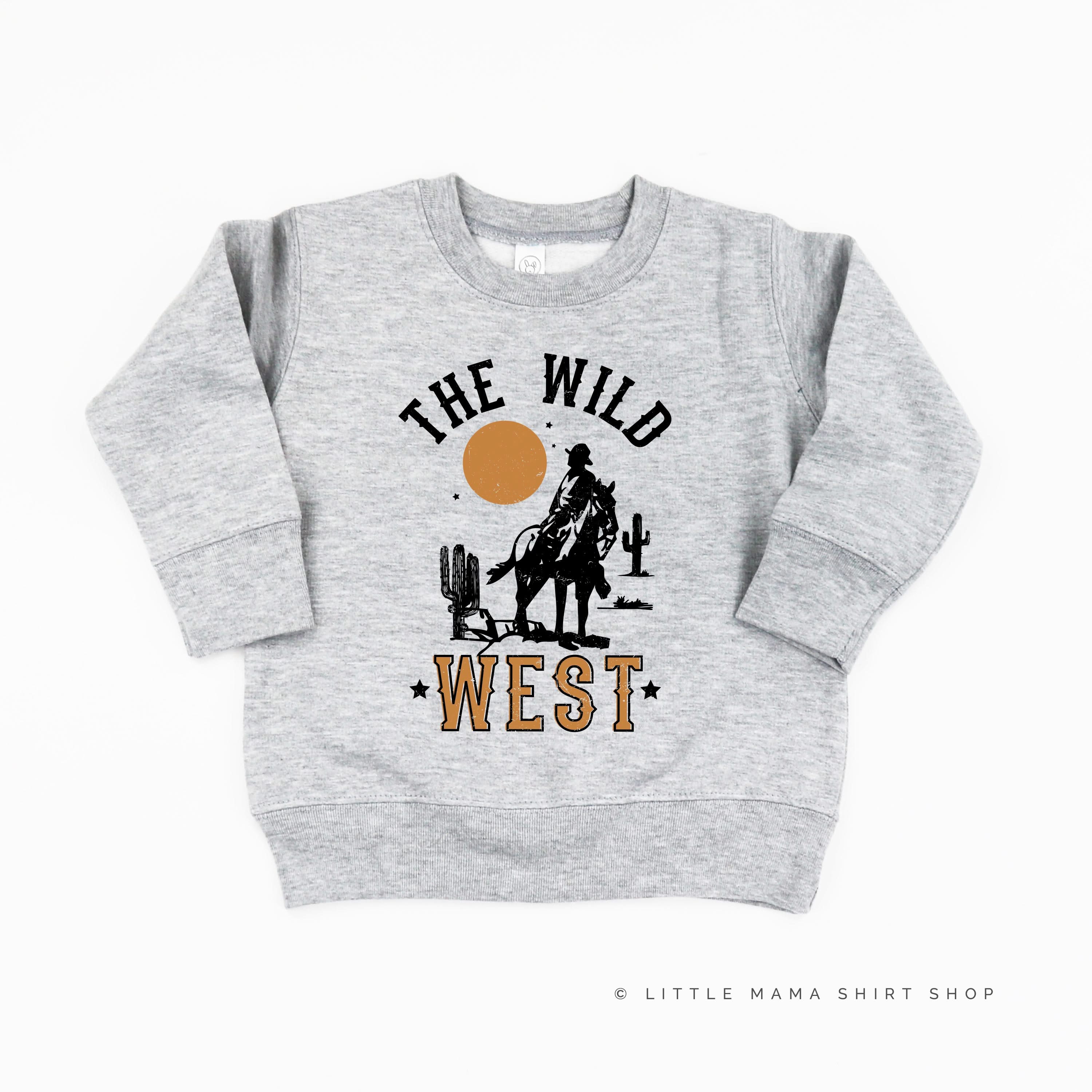 The Wild West - Distressed Design - Child Sweater