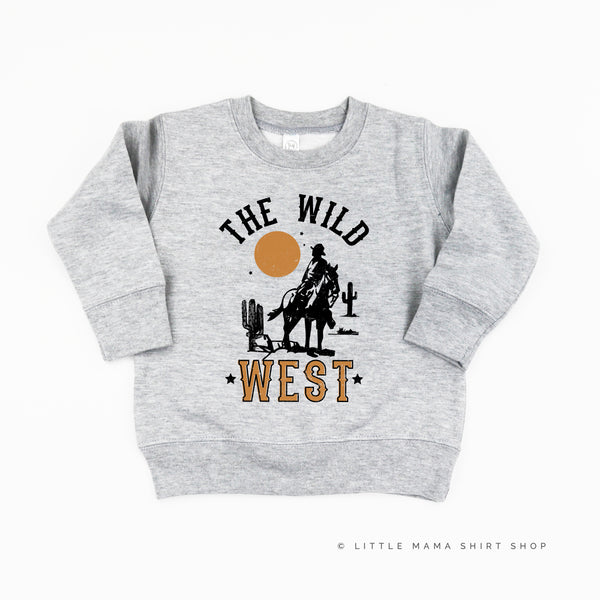 THE WILD WEST - Distressed Design - Child Sweater