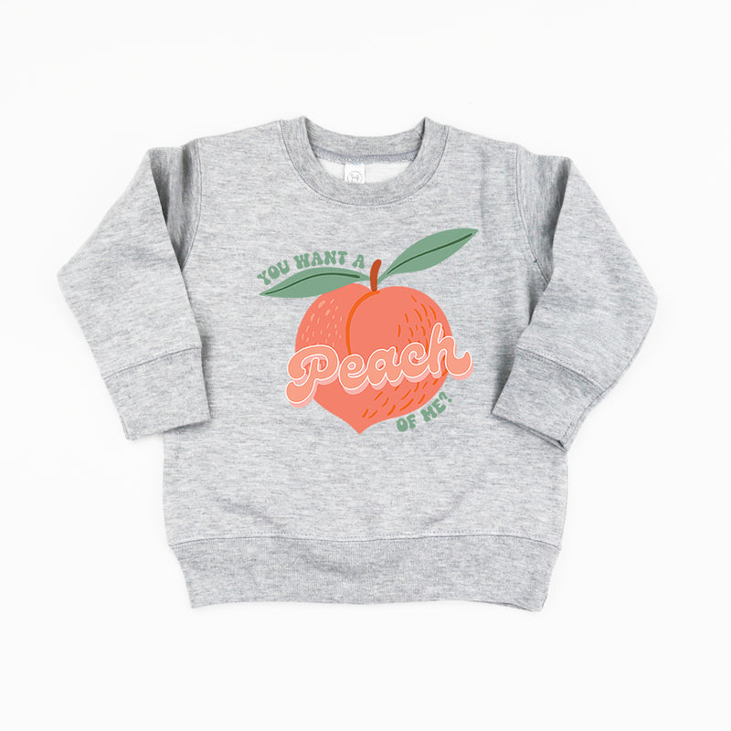 You Want a Peach of Me? - Child Sweater