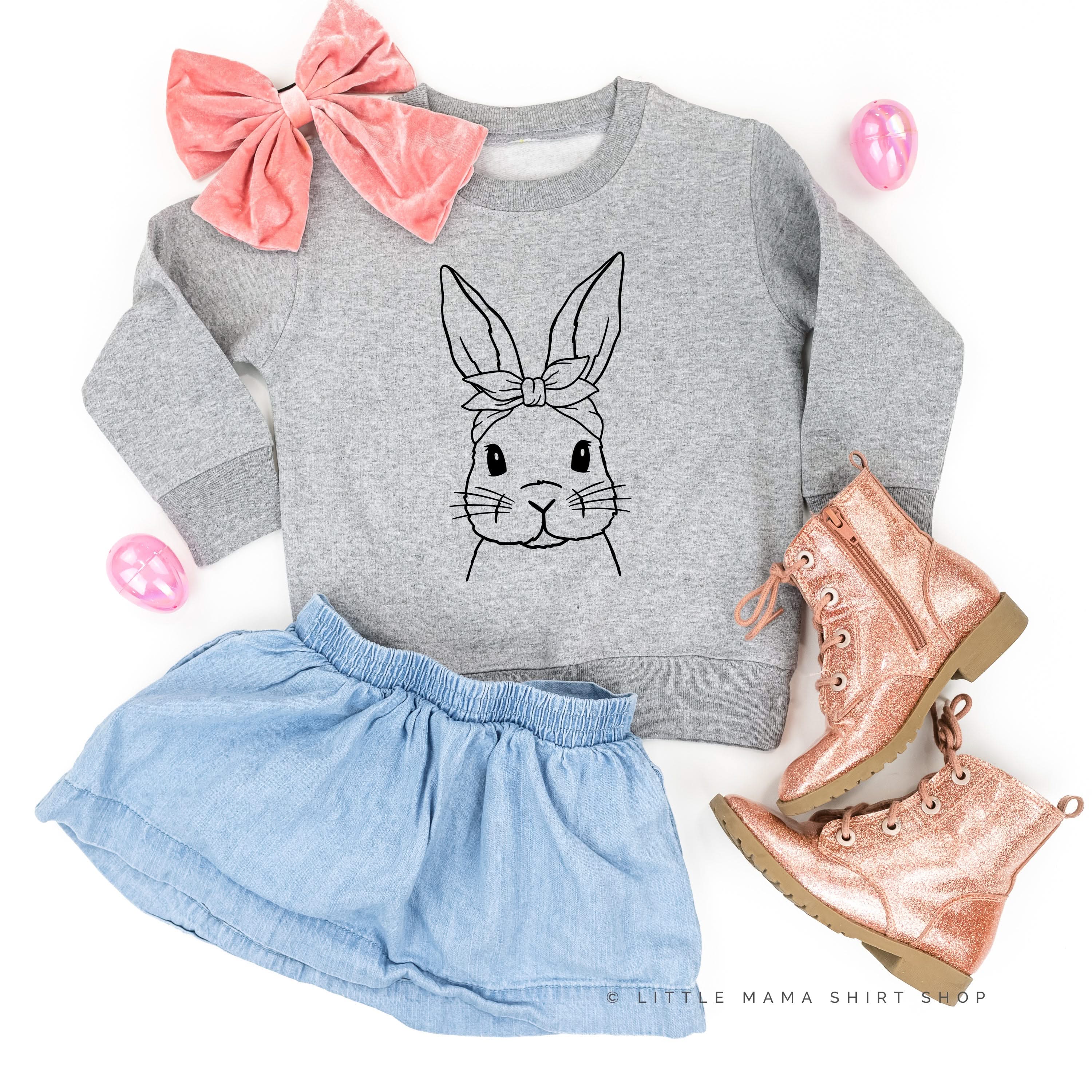Sassy Bunny - Child Sweater Little Mama Shirt Shop